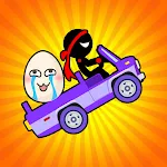 Crazy Car - racing game & stickman game Apk