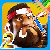 Draw & Coloring Book for boom icon