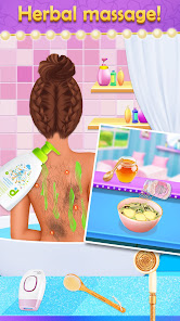 Captura de Pantalla 1 Beauty Makeover Salon Game android