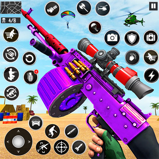 FPS Shooter:3D Gun Fire Games 9.7 Icon