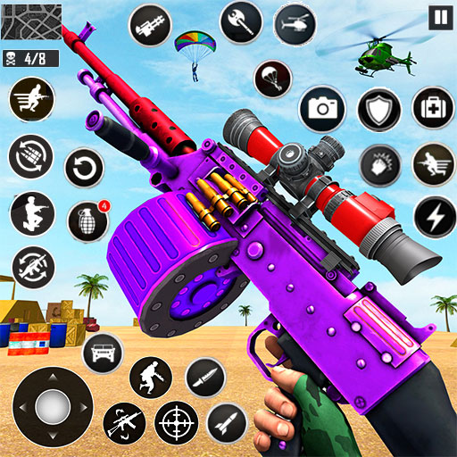 FPS Shooter:3D Gun Fire Games  Icon