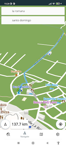 Dominican Republic Offline Map Screen 2
