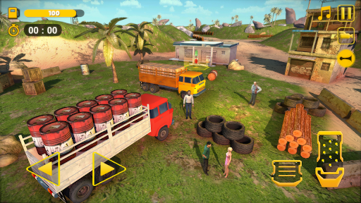 Android application OffRoad Cargo Truck Simulator screenshort
