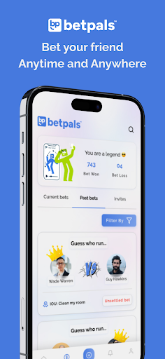 Android application BetPals screenshort