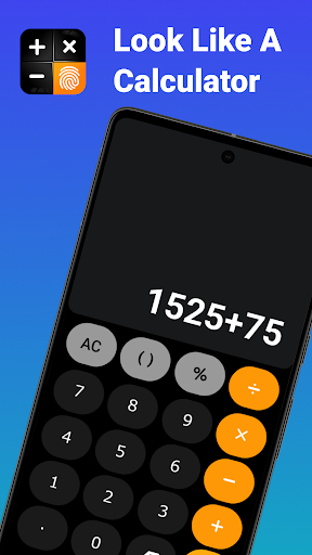 Android application Photo Locker App : Calculator screenshort