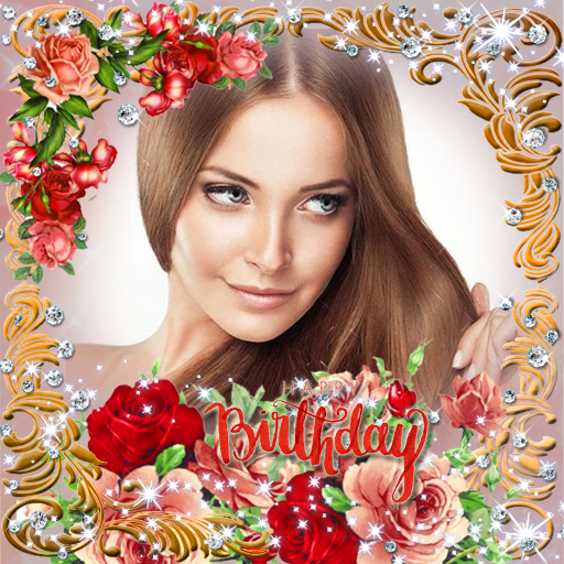 Birthday Photo Frame 2024 logo