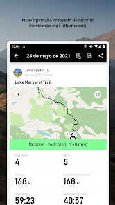 Screenshot 4 Altímetro para excursionistas android