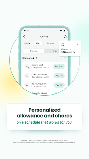 Screenshot of Modak: Kids & Teens Banking