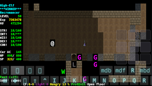 Angband (plus variants) Screen 3