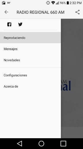 Radio Regional AM Screen 2