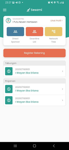 Sesami Mobile Screen 2