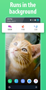 Pedometer walking step Counter 2.6 APK screenshots 2