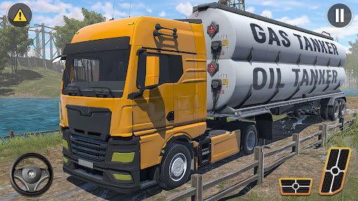 Oil Tanker - Truck Game 3D Screen 3