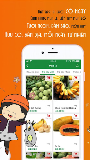 FoodHub - Thực phẩm tự nhiên Screen 2