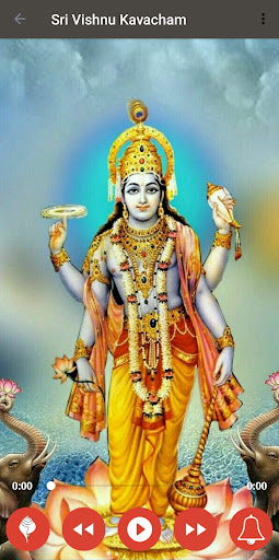 Vishnu Kavacham & Stotra Audio Screen 2