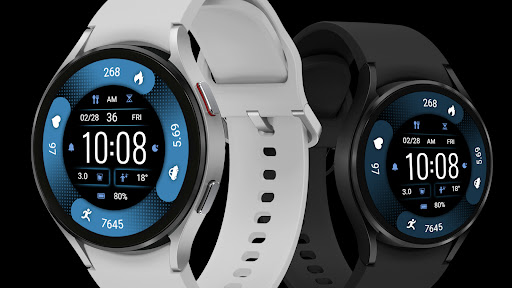 【Digital】Blue Half Tone