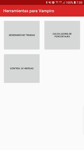 Android application Vampire Tools screenshort