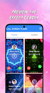 Call Screen Themes Phone color