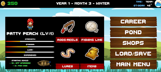 Android application Pixel Fishing Tycoon screenshort