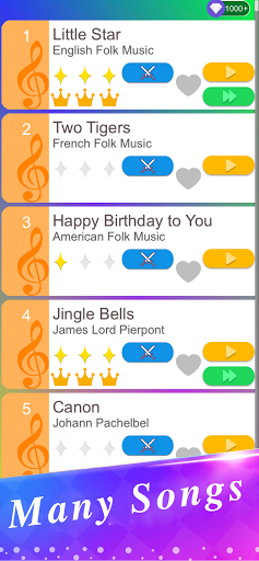 Rhythm Tiles 3:PvP Piano Games Screen 2
