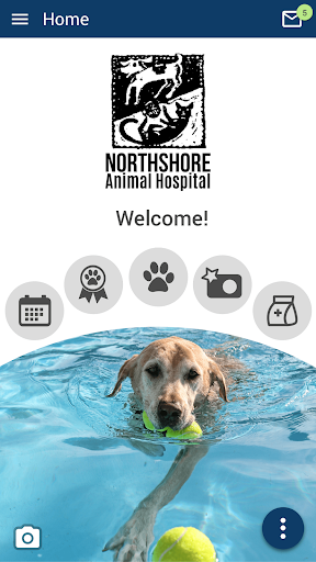 Android application Northshore Animal Hospital screenshort