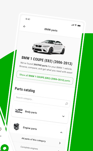 Dalys.lt spare parts shop Screen 2