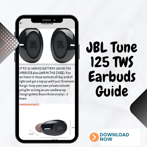 JBL Tune 125 TWS Earbuds Guide