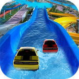 Water Slide Car Race and Stunts : Waterpark Race icon