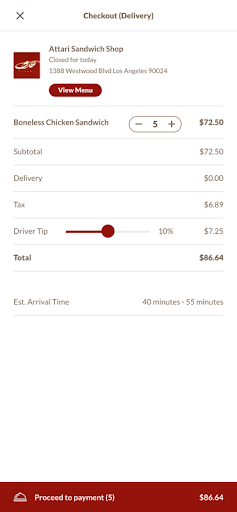 Attari Sandwich Shop Screenshot 3 - AppWisp.com