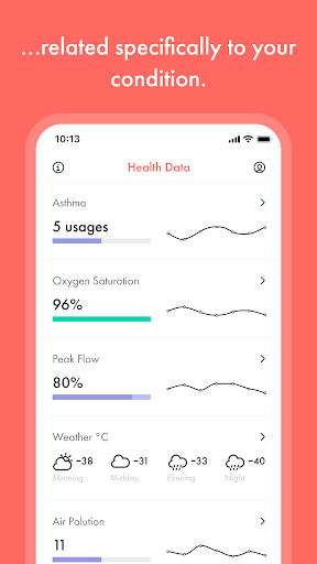 juli chronic condition tracker Screen 2