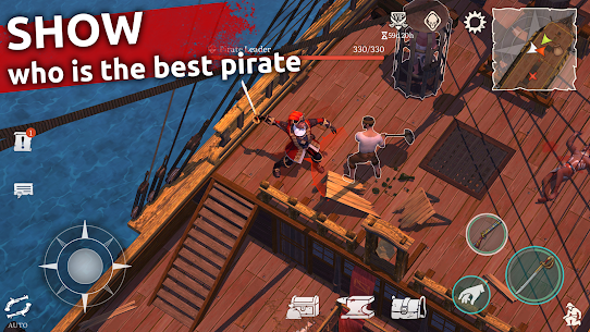 Mutiny: Pirate Survival MOD APK (God Mode, Free Craft, VIP) 15