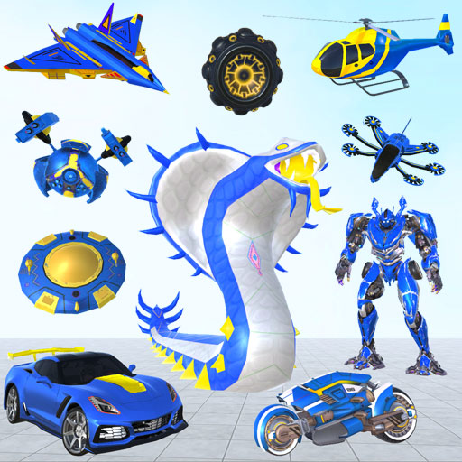 Snake Robot Car - Robot Games  Icon