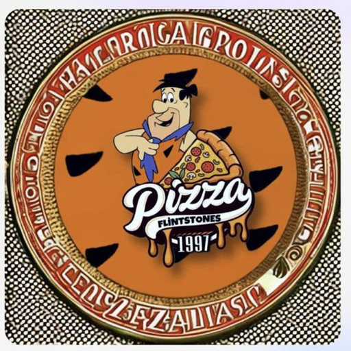 Flintstones Pizza logo