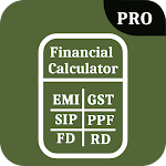 Cover Image of Baixar Financial Calculator Pro EMI, SIP, PPF, GST, etc. 5.1.0 APK