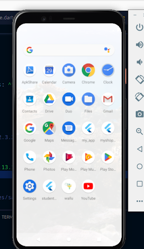 Android application wallu-ma screenshort