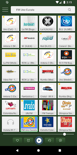Android application Colombia Radio - Am Fm screenshort