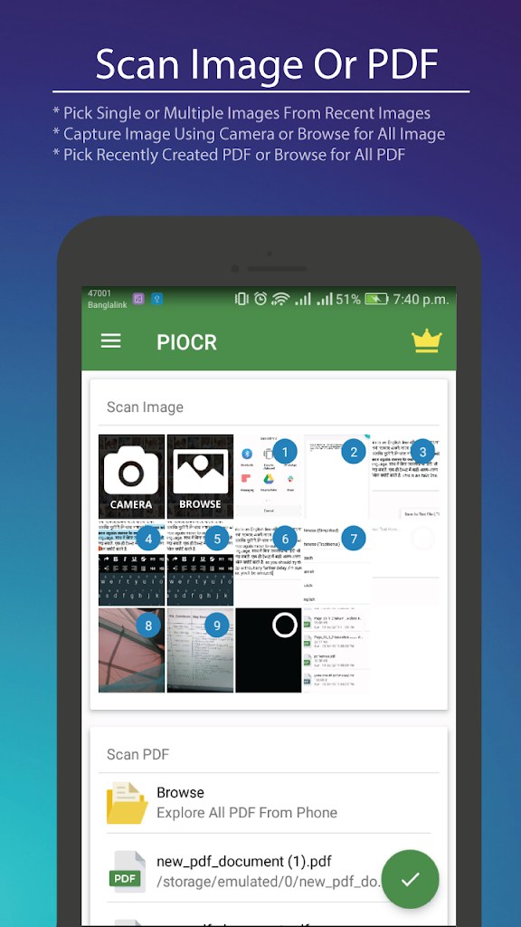 Image To Text OCR - PDF To Text OCR Scanner(PIOCR) 5.1.9 Apk Download -  com.inverseai.image_to_text_OCR_scanner APK free