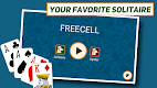 screenshot of FreeCell Solitaire: Classic
