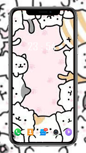 Kwaii Cat Wallpaper Cute