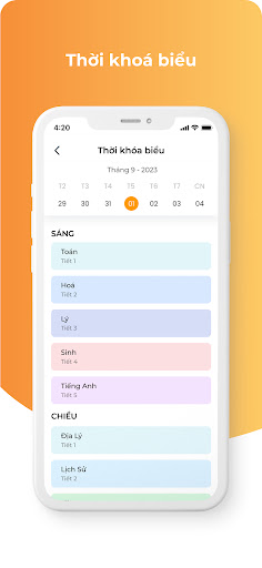 PNP Phụ huynh Screen 3