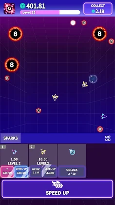 Glow Aircraft: Idle Merge Game - Screenshot 2