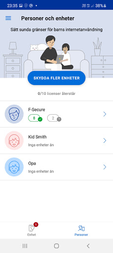 3Surfa säkert Screen 3