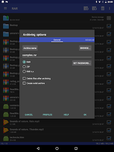 RAR  APK screenshots 13