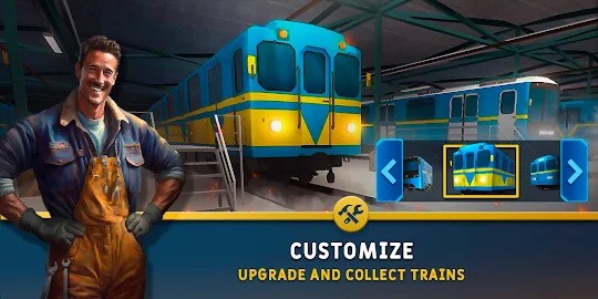 시뮬레이션 지하철 게임: 지하철 기차게임 Pro