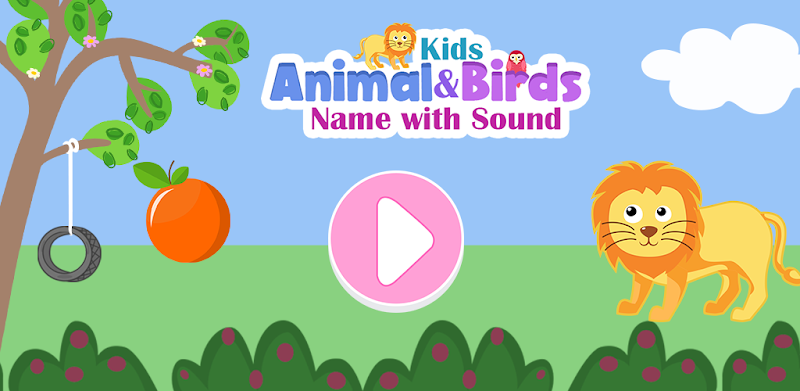 Kids Animals & Birds Name with Sound, puzzle game