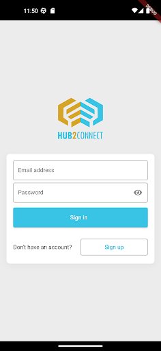 Android application Hub2Connect screenshort