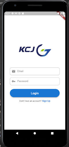 Android application KCJ App screenshort