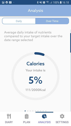 Android application myfood24 Healthcare screenshort