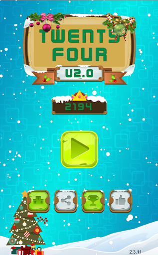 Android application Twenty Four (24) Logic game screenshort