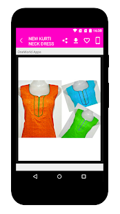 New Kurti Neck Dress Design Screenshot